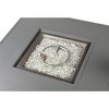 42" Square Aluminum 55000 BTUs Propane  Timeless Fire Table with 2 Covers - Oakland Living
 - 4 of 4