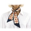 Unique Bargains Women's Flower Print Scarf Headband 1 Pc - 3 of 4