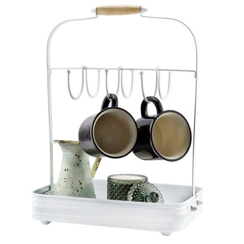 Coffee Mug Organizer, Mug Organizer for Cabinet Kitchen Cabinet