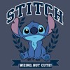 Juniors Lilo & Stitch Weird But Cute Logo Sweatshirt - 2 of 3