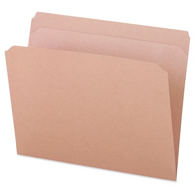 Universal Office 100pk Kraft Letter File Folders Top Tab