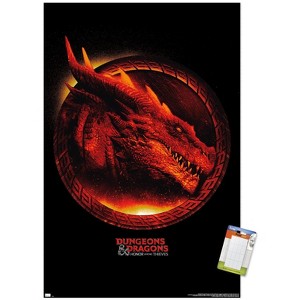 Trends International Dungeons & Dragons: Honor Among Thieves - Dragon Unframed Wall Poster Prints - 1 of 4