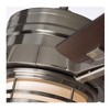 kathy ireland HOME by Luminance Amhurst LED 54-in Brushed Steel Integrated LED Indoor Ceiling Fan with Light  (5-Blade) - 4 of 4