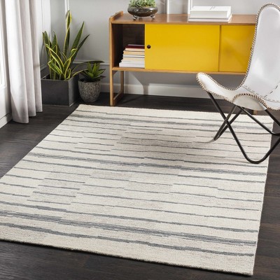 Hauteloom Rectangle Area Rug   Taupe