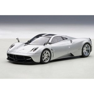 Pagani Huayra Metallic Silver 1/43 Diecast Model Car by Autoart - 1 of 2