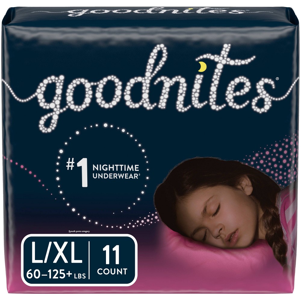 UPC 036000413168 product image for GoodNites Girls' Bedtime Bedwetting Underwear Jumbo Pack - Size L/XL - 11ct | upcitemdb.com