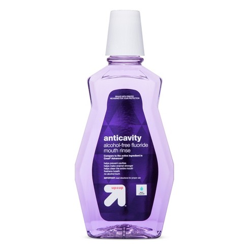 Anticavity Alcohol-free Fluoride Mint Mouthwash - 1l - Up Up Target