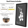 Americanflat 16x24 Poster Frame with Polished Plexiglass - Soho Collection - Gallery Style Deep Molding Picture Frames for Wall Display - Black - 4 of 4