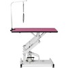 YOOCOZZ 42.5'' Hydraulic Pet Grooming Table, with leash and adjustment screws, Z-lift base - 2 of 4