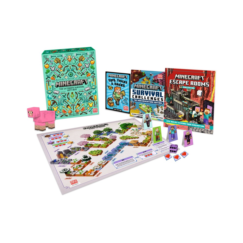 Minecraft: The Ultimate Survival Gift Box - by Random House (Hardcover)