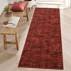 Modern Abstract Area Rug Washable Rug - 3 of 4