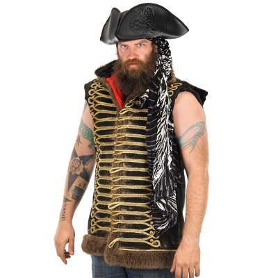 HalloweenCostumes.com    Octopus Pirate Hat, Black