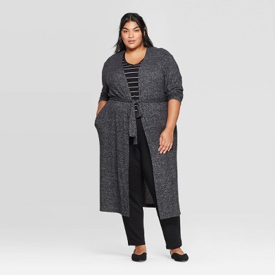 plus size duster sweater