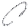 Pompeii3 Men's Link 14k Gold (17gram) or Platinum (28gram) 5.5mm Bracelet 8" - 2 of 4