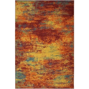 Nourison Essentials Abstract Indoor Outdoor Rug - 1 of 4