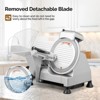 210W 110V Manual Commercial Meat Slicer Machine - 4 of 4