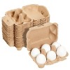 Half Dozen Egg Cartons with 25 Labels (Brown, 20 Pack) – Okuna Outpost