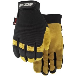 Watson Gloves Flextime Women's High Performance Protection Gloves Black/Yellow L 1 pk - 1 of 1