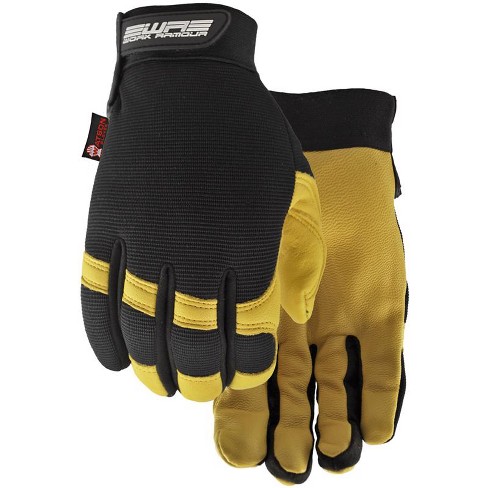 Watson Gloves Flextime Women's High Performance Protection Gloves Black/Yellow S 1 pk - image 1 of 1