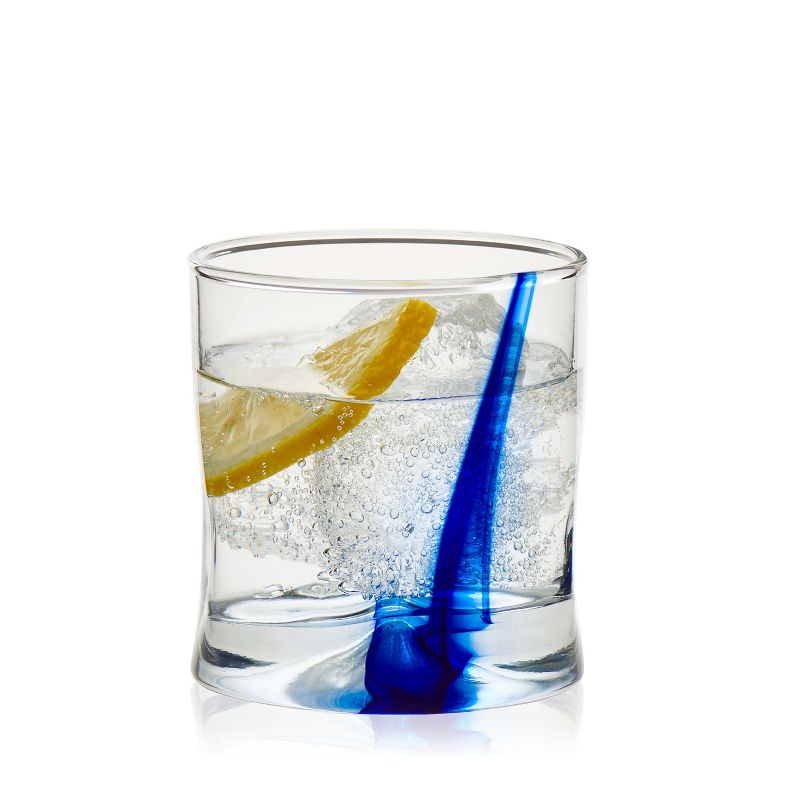 Libbey Blue Ribbon Impressions Rocks Glasses, 8-ounce, Set of 8, 1 of 6
