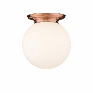 Beacon - 1 Light Flush Mount In Traditional Style-15.25 Inches Tall and 14 Inches Wide - 1 of 1