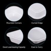Unique Bargains Plastic Rectangle Reusable Fast Food Dining Areas Serving Trays - 3 of 4