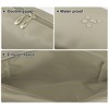 Unique Bargains Women Travel Cosmetic Bag Waterproof PU Leather Case Makeup Bag 1 Pc - 3 of 4