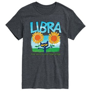 Men's - Pete the Cat - Libra Short Sleeve Graphic T-Shirt - 1 of 4