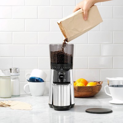 OXO BREW Conical Burr Coffee Grinder - Stainless Steel, 6 of 10