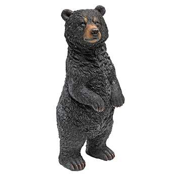 Design Toscano Walking And Standing Black Bear Statues