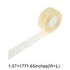 Unique Bargains Ribbon Sheer Organza Polyester 1771.65x1.57inch 1 Pc - 3 of 4