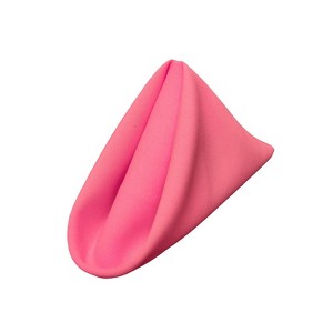 Slickblue Polyester Poplin Napkins 18"x18", Serged Edge, Event or Daily Table Use, 41 Color Options – Set of 4 or 10 - 1 of 4