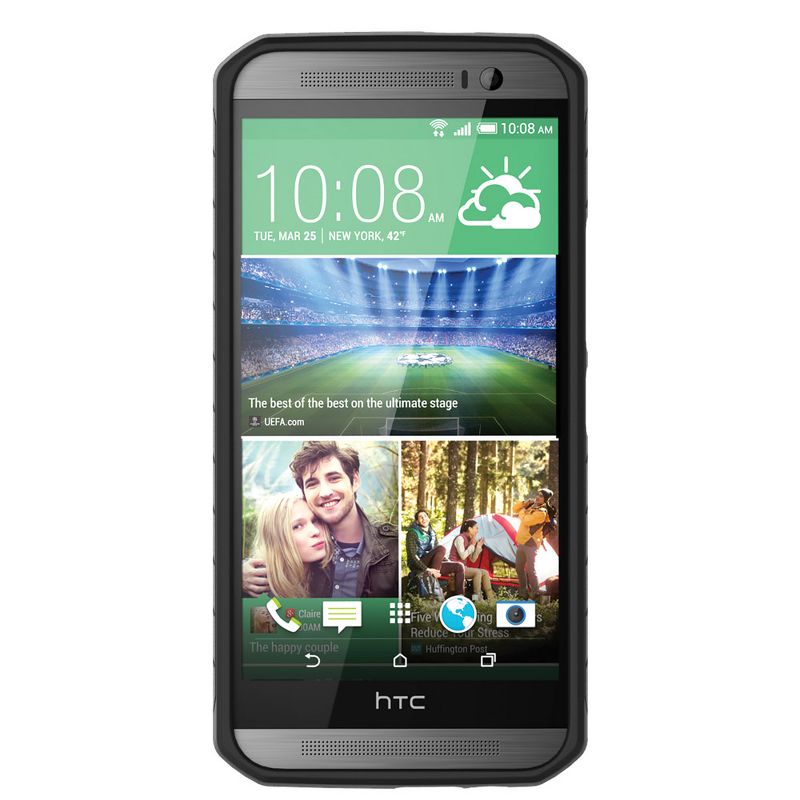 Body Glove Satin Series Case for HTC One M9 - Black Satin, 2 of 4