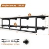 Besiost 2-Tier Clothing Rack with Hanging Rod, Clothing Shelves with Top Shelf - 3 of 4