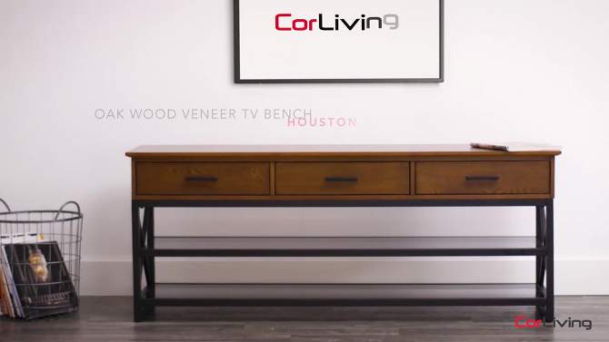 Houston TV Stand for TVs up to 90" - CorLiving, 2 of 14, play video
