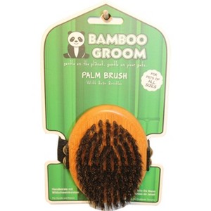 Bamboo Groom Palm Boar Bristle Brush - Pack of 72 - 1 of 1