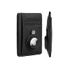SaharaCase Slim Genuine Leather Wallet Case for Apple AirTag Black (AT00034) - 2 of 4