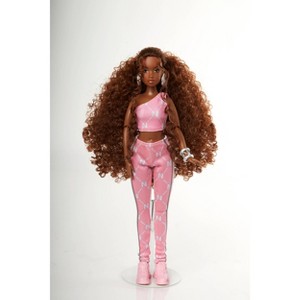 Naturalistas 11'' Paige Fashion Doll: Articulated Curly Hair, Brown Eyes, Plastic Material - 1 of 4
