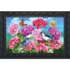 Briarwood Lane Spring Doormat 30x18 Indoor Outdoor Geraniums in Bloom For Spring Doormat - 2 of 4