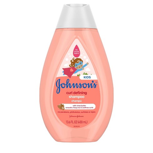 Johnson's Kids Curl-defining Shampoo, Shea Butter, For Toddler's Hair - 13.6  Fl Oz : Target