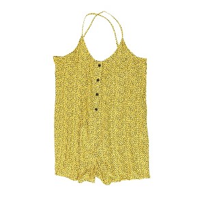Hurley Womens Cross-Back Romper Jumpsuit - 1 of 2