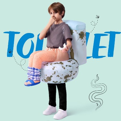 Joyfy Kids' Inflatable Toilet Halloween Funny Costume – Hilarious Halloween & Party Outfit 🚽