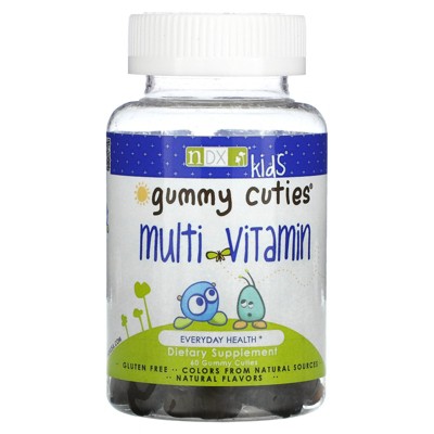 Natural Dynamix (NDX) Gummy Cuties, Kids Multi Vitamin, 60 Gummy Cuties