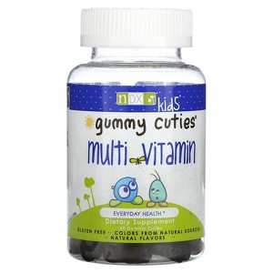 Natural Dynamix (NDX) Gummy Cuties, Kids Multi Vitamin, 60 Gummy Cuties - 1 of 2