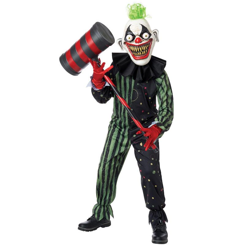 California Costumes Wide Eyed Clown Child Costume, 1 of 3