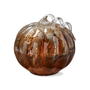 tag Glass Pumpkin Decor Large - 1 of 3