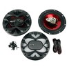 Boss Audio Systems CH6530 Chaos Exxtreme 6.5 Inch 300 Watts 3-Way Full Range Car Coaxial Audio Red Stereo Speakers with Rubber Surround, Pair - 2 of 4
