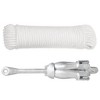 VidaXL Folding Anchor with Rope Silver 17.6 lb Malleable Iron - 2 of 4