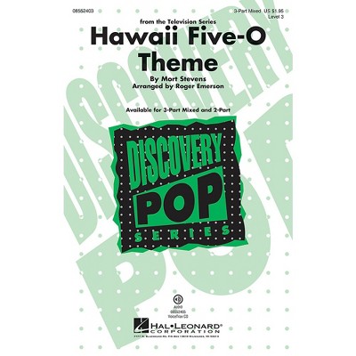 Hal Leonard Hawaii Five-O Theme (Discovery Level 3) 3-Part Mixed arranged by Roger Emerson