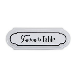 Cheung's Alaric Horizontal Farm To Table Wall Sign - 1 of 4
